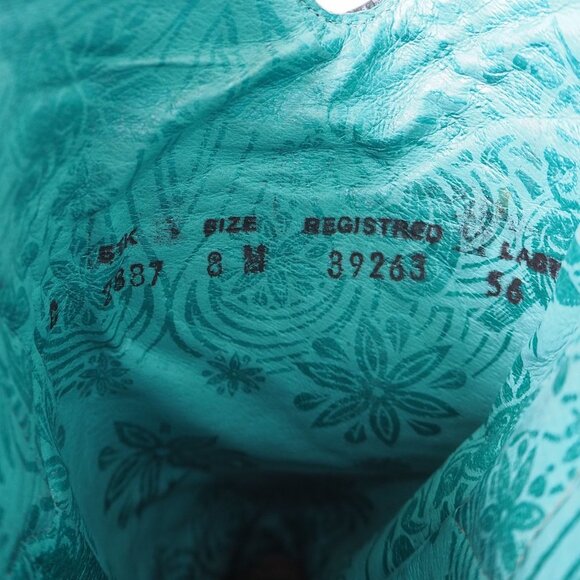 Corral Black and Gold Heeled Boots - Picture 9 of 10